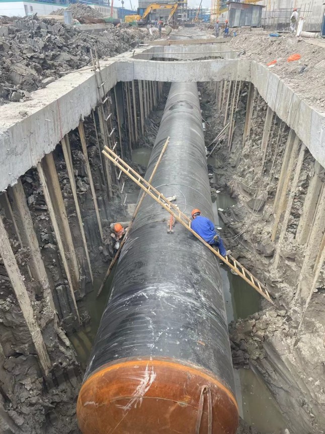 三江化工有限公司年產(chǎn)100萬噸EO/EG項目125萬噸年輕烴裝置地下管網(wǎng)安裝工程